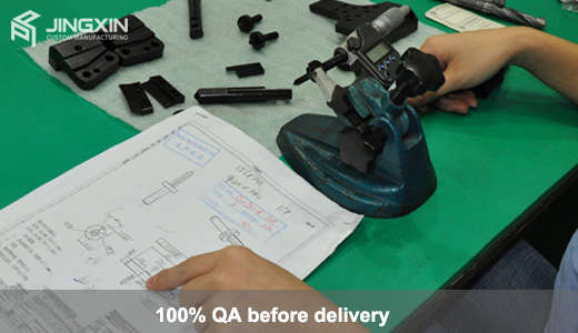 JINGXIN quality policy CNC machining services and rapid prototyping manufacturing