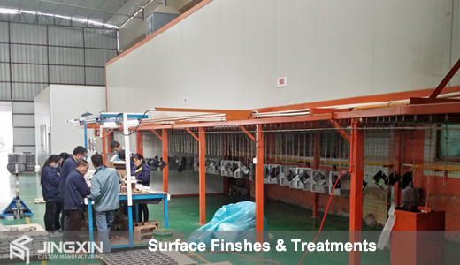 CNC machining services surface treatment