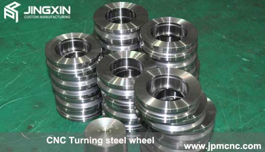 CNC-turning-steel-wheel metal milling service
