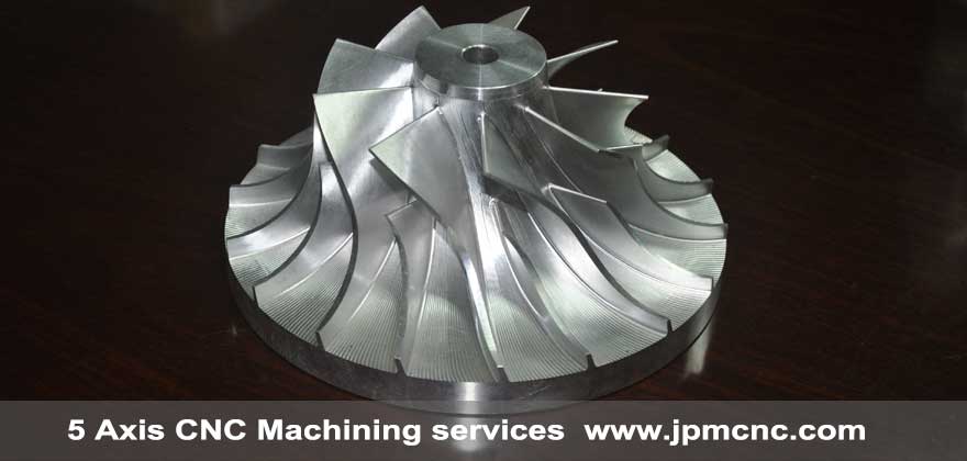 5 Axis cnc machined components