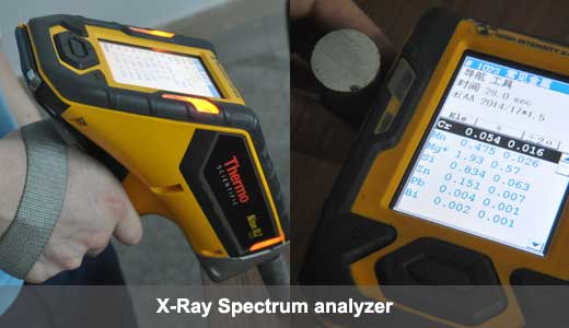 X-Ray-spectrum-analyzer rapid prototyping manufacturing