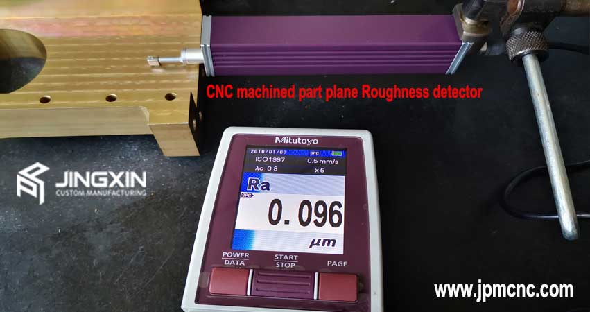 CNC machine parts plane roughness detector