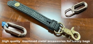 CNC-machined-gold-plating-metal-parts-for-luxury-bags